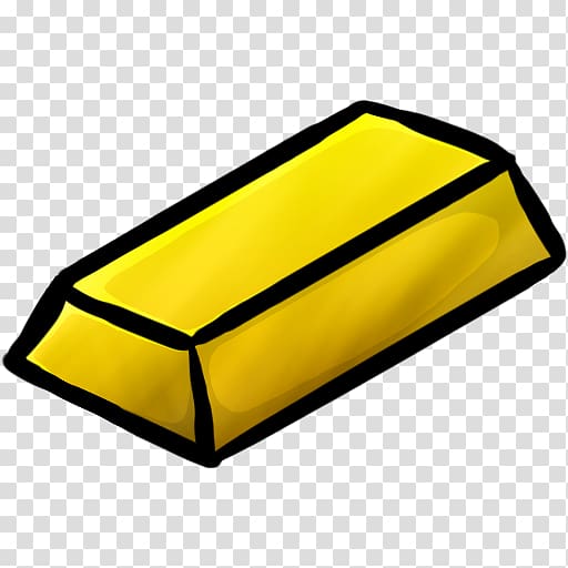 gold bar illustration, rectangle line yellow, Gold Ingot transparent background PNG clipart