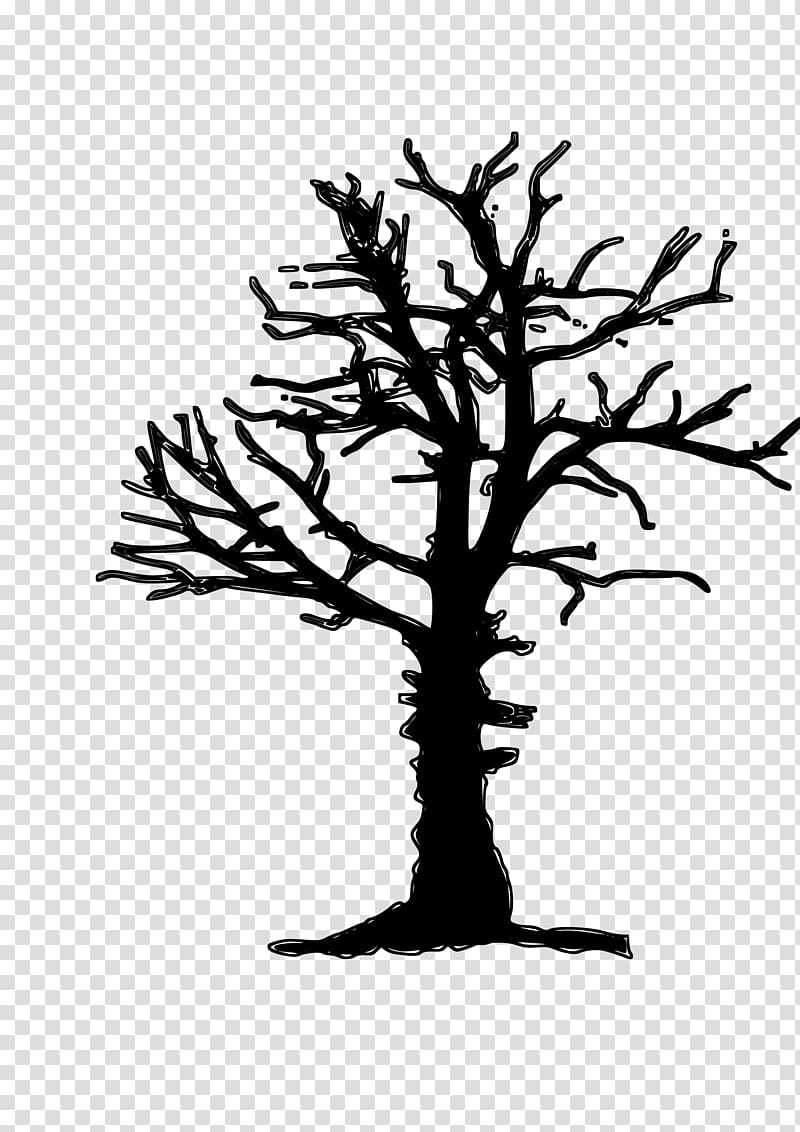 Tree Snag , tree silhouette transparent background PNG clipart