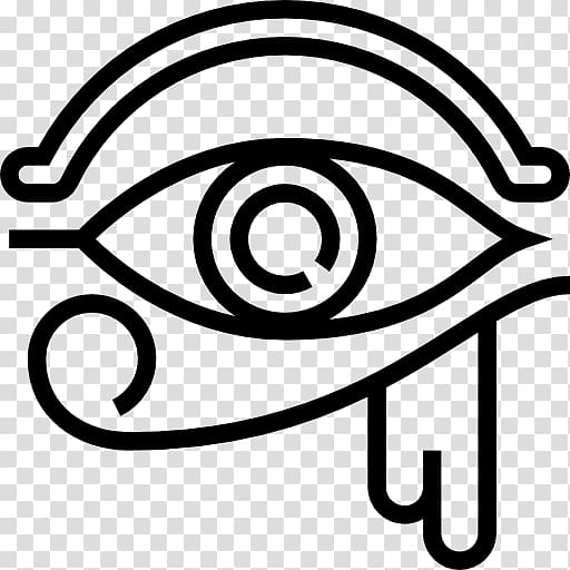Ancient Egypt Computer Icons Eye of Horus , symbol transparent background PNG clipart