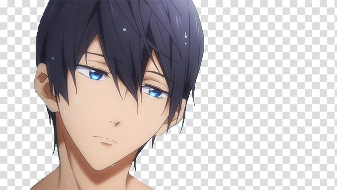 Anime Haruka Nanase Television, wig transparent background PNG clipart