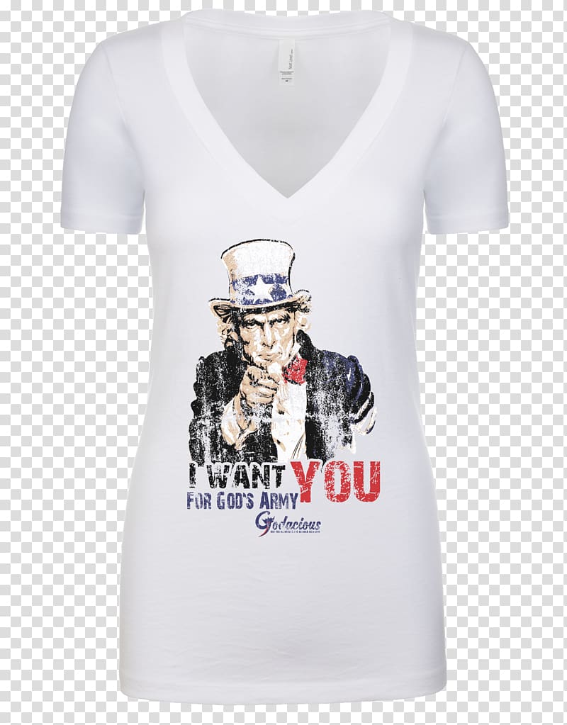 Uncle Sam T-shirt Lord Kitchener Wants You Clothing Jersey, T-shirt transparent background PNG clipart