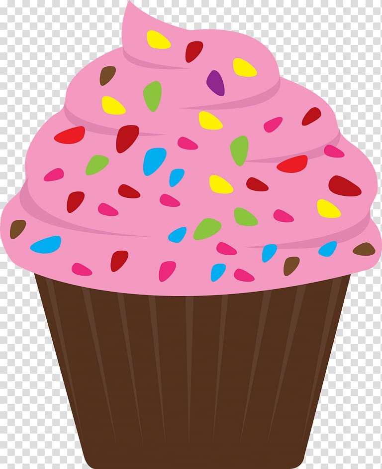 Cupcake Frosting & Icing Birthday cake Sprinkles , cake transparent background PNG clipart