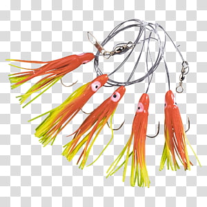 Orange Handline fishing Pilker Spinnerbait, birdcage by octopus artis transparent background PNG clipart thumbnail