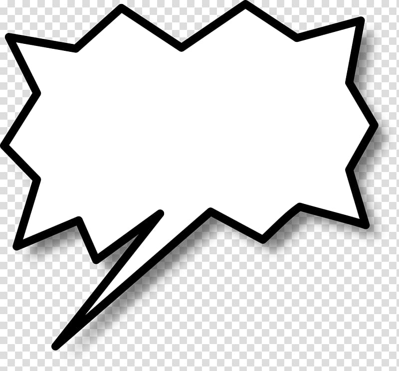 Speech balloon Comics , callout transparent background PNG clipart