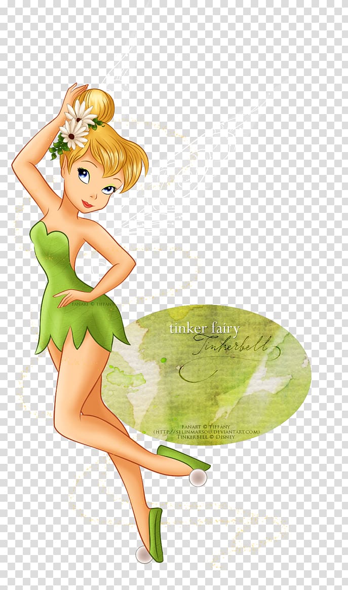 Tinker Bell Disney Fairies Silvermist , little fairy transparent background PNG clipart