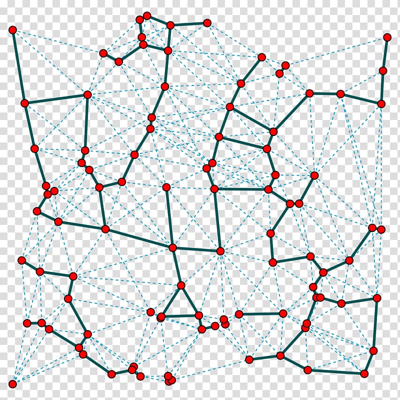 Beta skeleton Geometric graph theory Gabriel graph Geometry, Mathematics transparent background PNG clipart