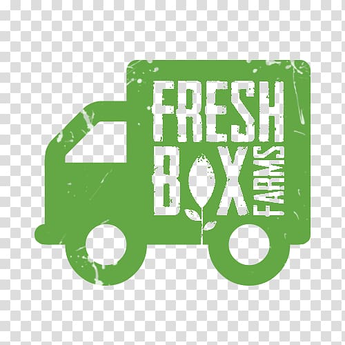 FreshBox Farms Agriculture Hydroponics Organic food, fresh folding box template transparent background PNG clipart
