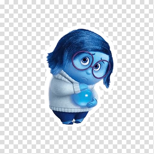 Bing Bong Sadness Emotion Pixar Disgust, sadness Inside Out transparent background PNG clipart