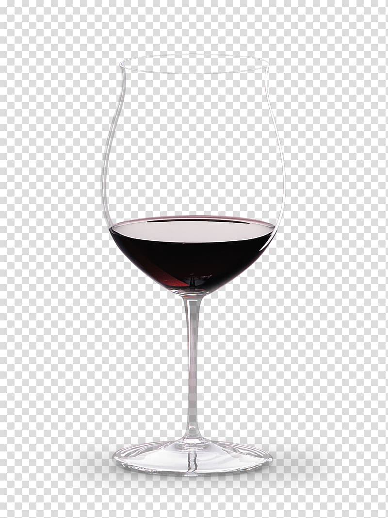 Burgundy wine Champagne Riedel Wine glass, Wineglass transparent background PNG clipart