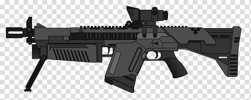 Firearm Weapon Assault rifle Heckler & Koch XM8, assault riffle transparent background PNG clipart