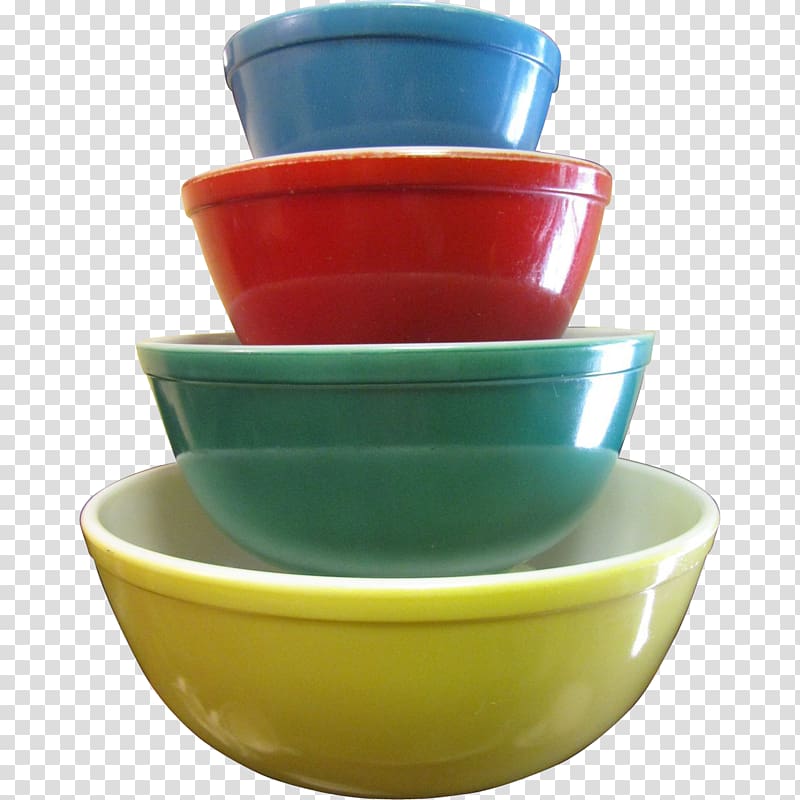 Pyrex Bowl Color Glass Green, glass transparent background PNG clipart