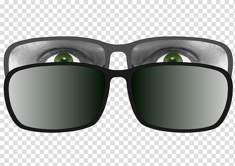 Sunglasses Visual perception Goggles Eye, eyeglasses transparent background PNG clipart