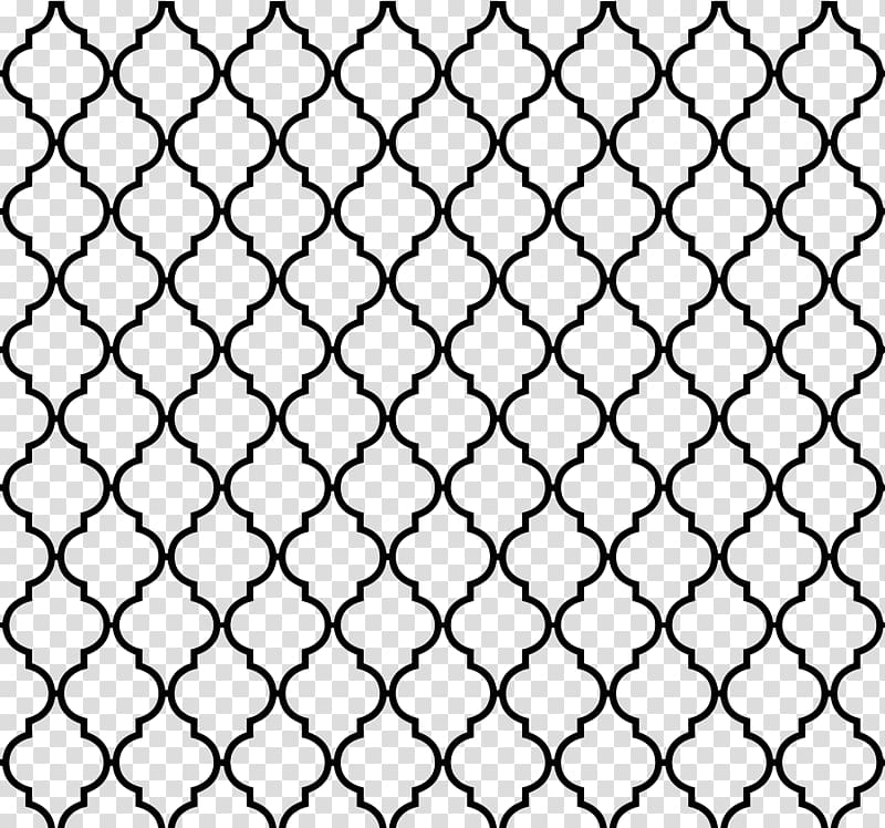 Stencil Quatrefoil Pattern, Chainlink fence transparent background PNG clipart