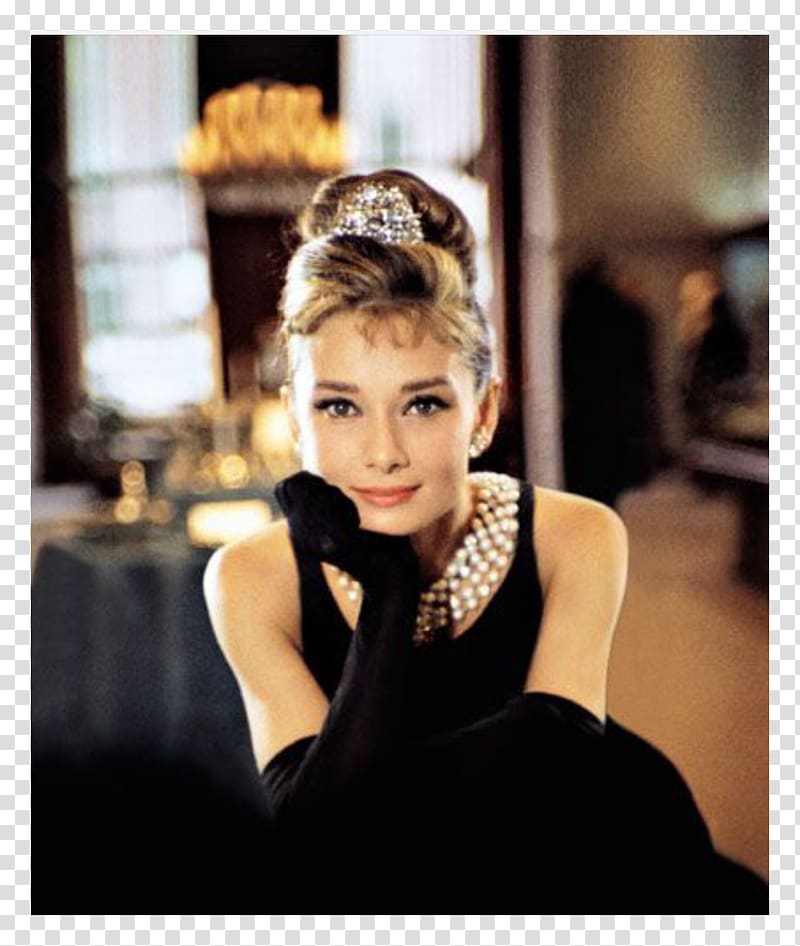 Audrey Hepburn Breakfast at Tiffany\'s Holly Golightly Little black dress, dress transparent background PNG clipart