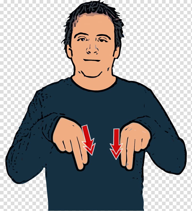 British Sign Language American Sign Language, others transparent background PNG clipart
