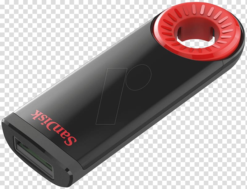 SanDisk Cruzer Dial USB 2.0 Flash Drive USB Flash Drives, USB transparent background PNG clipart