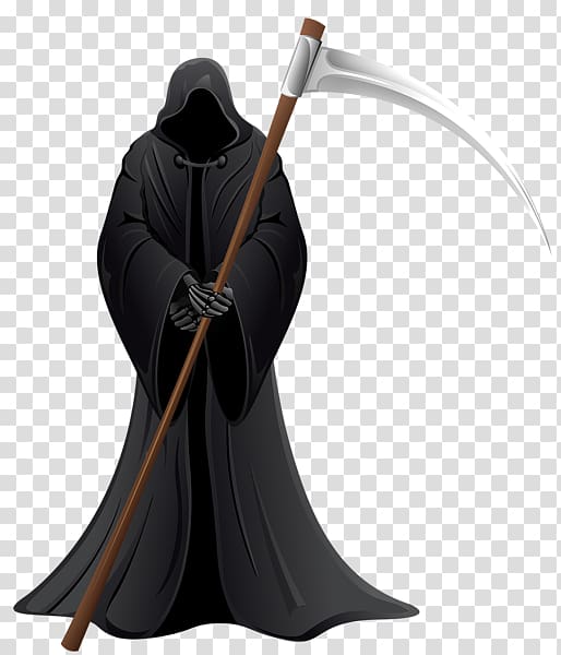 Grim Reaper , Death Display resolution , Black Halloween Devil transparent background PNG clipart