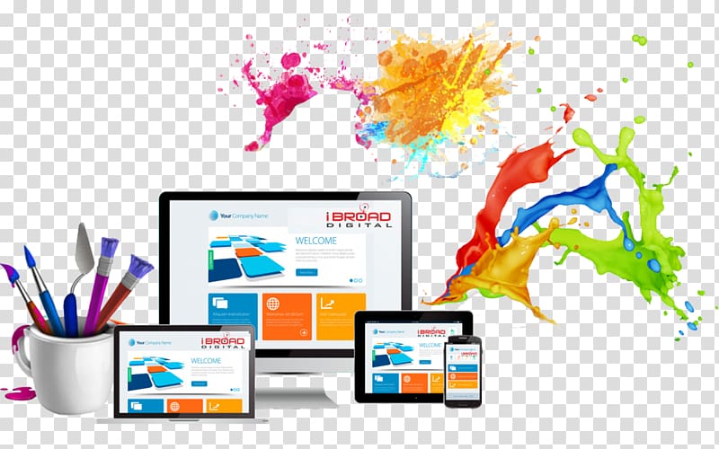 Web development Responsive web design Digital marketing Dynamic web page, web design transparent background PNG clipart