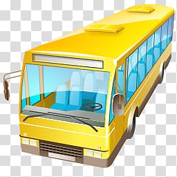 Bus transparent background PNG clipart