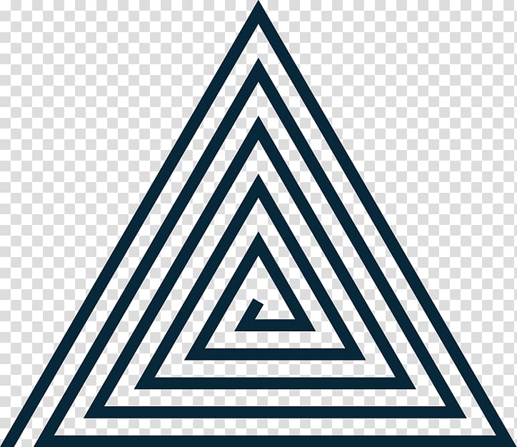 Labyrinth Triangle, triangle transparent background PNG clipart
