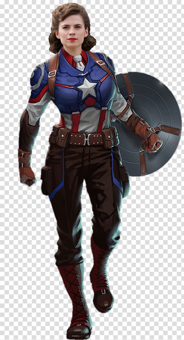 Captain America: The First Avenger Peggy Carter Marvel Super Hero Squad Carol Danvers, captain america transparent background PNG clipart