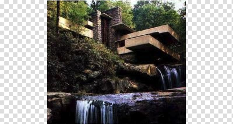 Fallingwater Frank Lloyd Wright Home and Studio Solomon R. Guggenheim Museum Frederick C. Robie House Taliesin, house transparent background PNG clipart