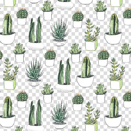 green cactus plants on white pot , Cactaceae Watercolor painting Printmaking Printing , Hand painted cactus transparent background PNG clipart