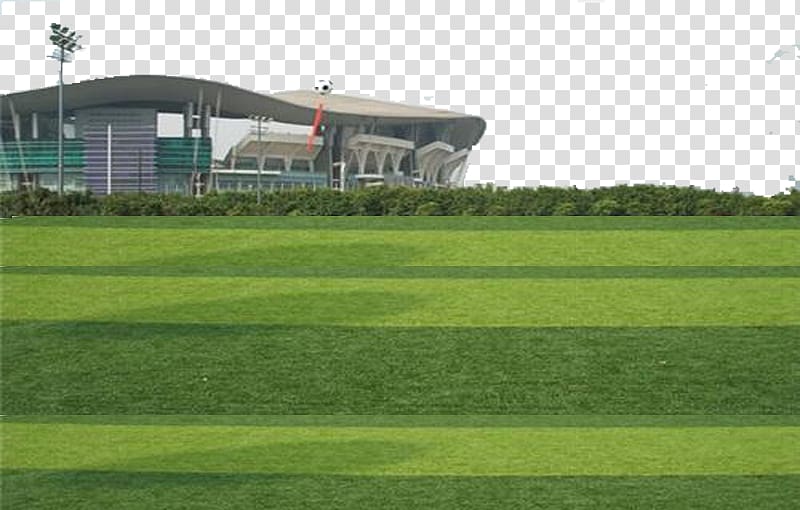 Artificial turf Lawn Football pitch, Filled with sand and colloidal composition of the artificial turf transparent background PNG clipart