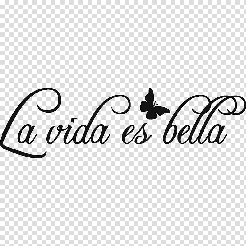 Wall decal Sticker Spanish Decorative arts, citation transparent background PNG clipart