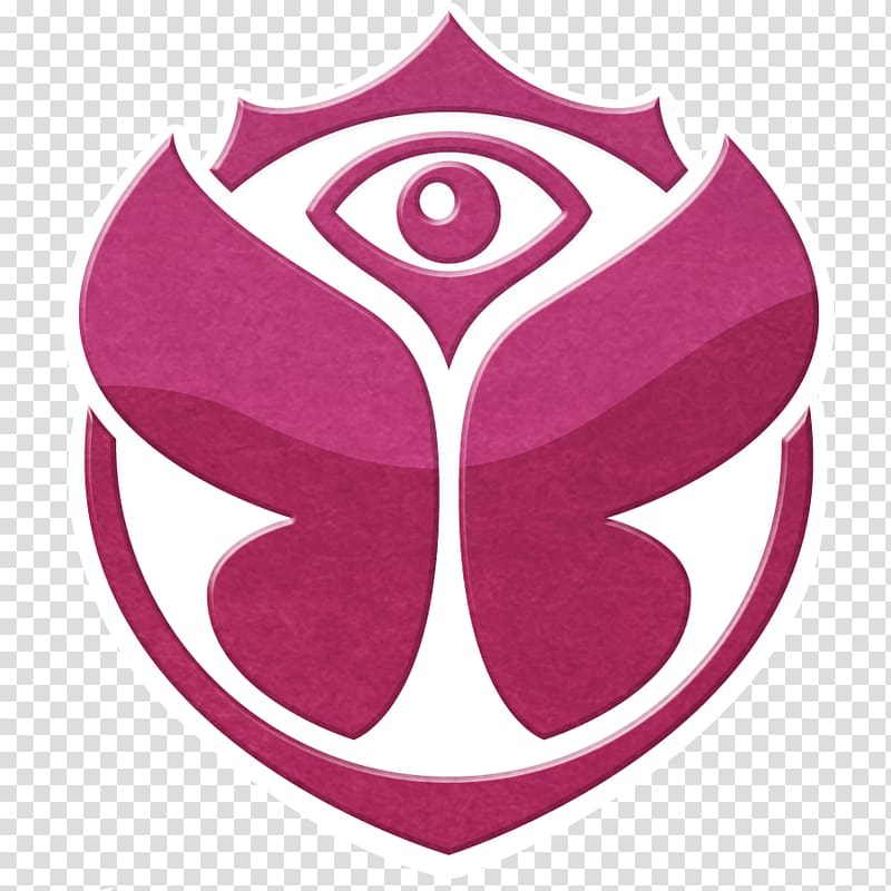 pink and white butterfly logo, TomorrowWorld 2018 Tomorrowland Boom Music festival Electronic dance music, festival transparent background PNG clipart