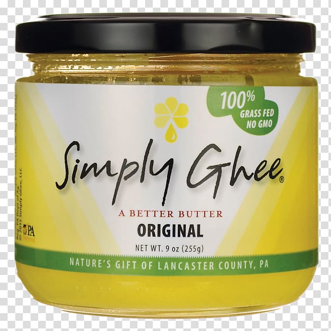 Simply Ghee LLC Cream Butter Shortening, butter transparent background PNG clipart