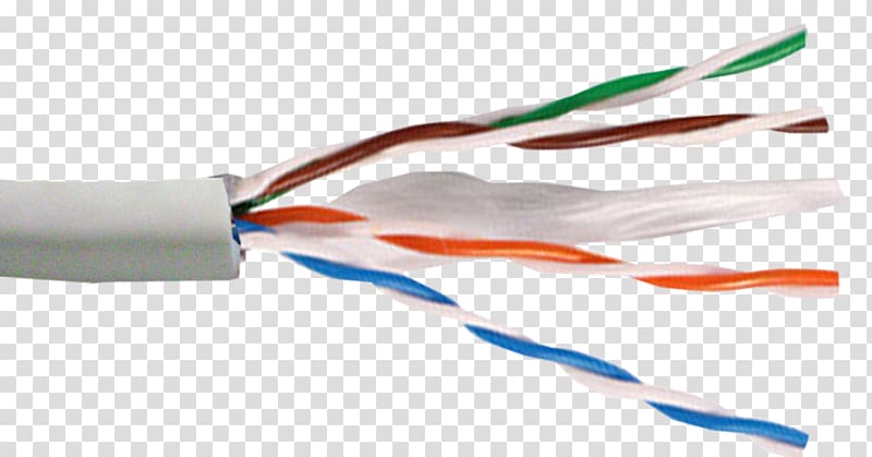 Electrical cable Twisted pair Class F cable Network Cables Computer network, Utp transparent background PNG clipart