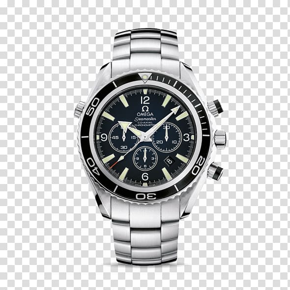 Omega Speedmaster Omega SA Omega Seamaster Planet Ocean Watch, watch transparent background PNG clipart