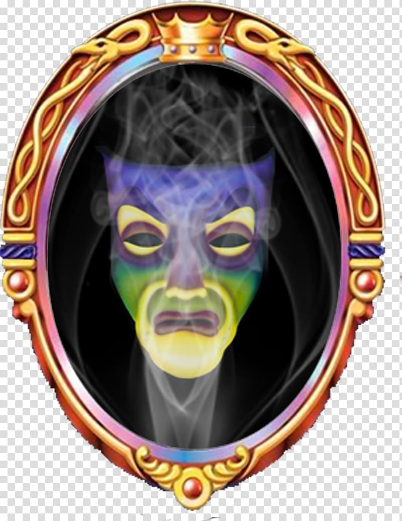 Magic Mirror Evil Queen Snow White , snow white mirror transparent background PNG clipart