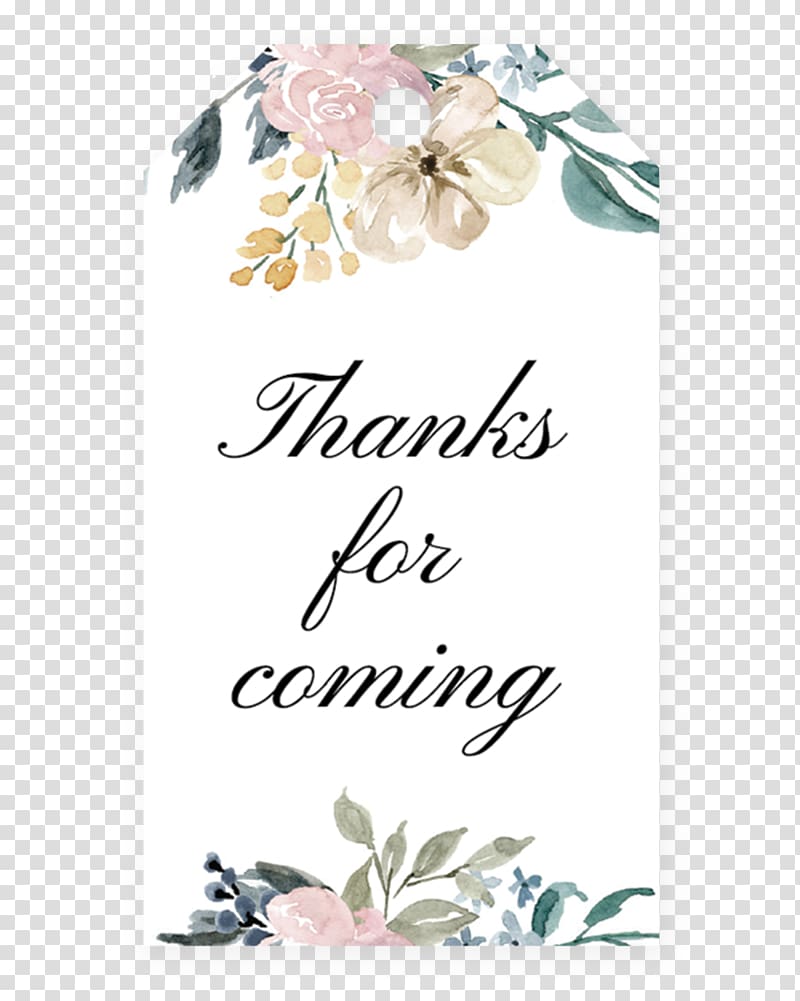 Floral design Grandmother\'s Day Gift Flower Baby shower, thank you tag transparent background PNG clipart