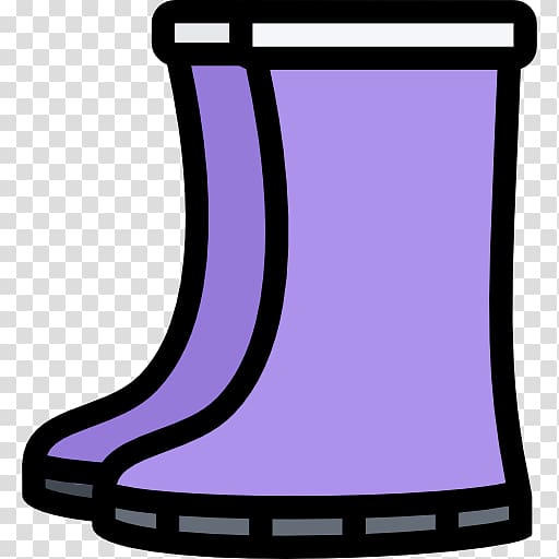 Purple Violet, rain boots transparent background PNG clipart