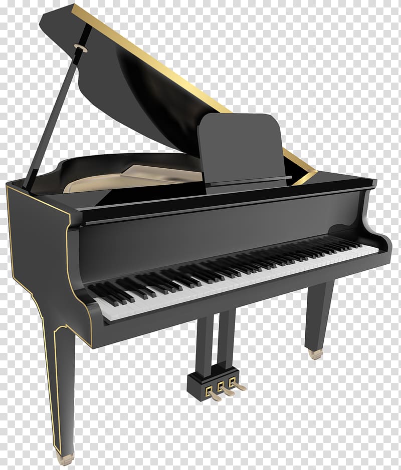 Piano Musical Instruments , grand piano transparent background PNG clipart