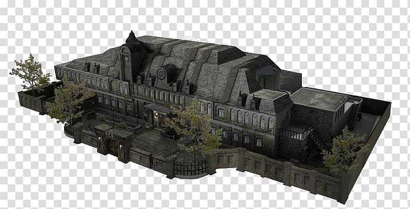 Architecture Scale Models Landmark Theatres, Raccoon City transparent background PNG clipart