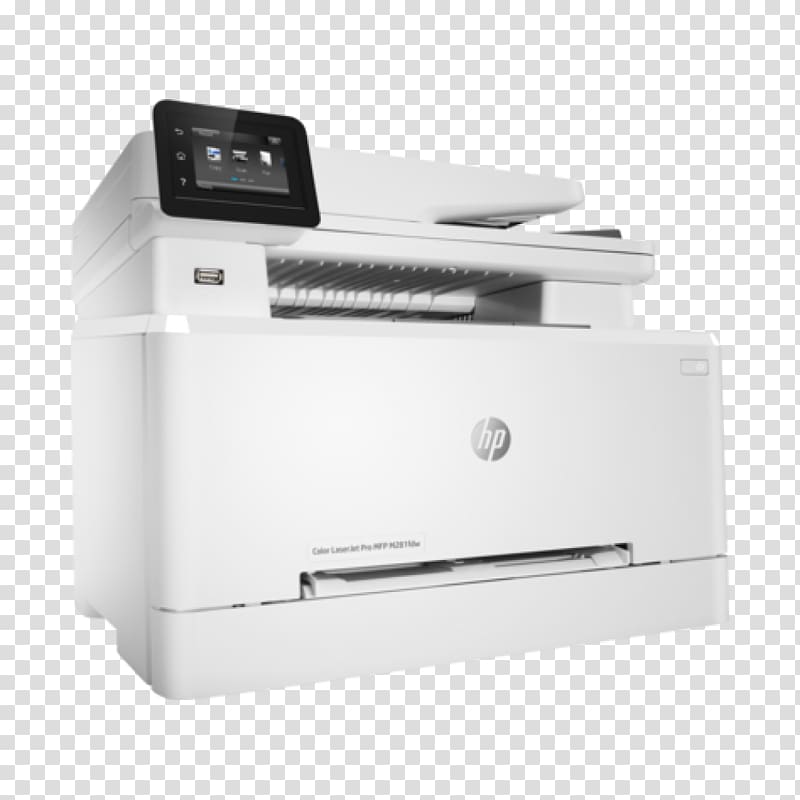 HP LaserJet Pro M281 Multi-function printer Hewlett-Packard Duplex printing, Automatic Document Feeder transparent background PNG clipart