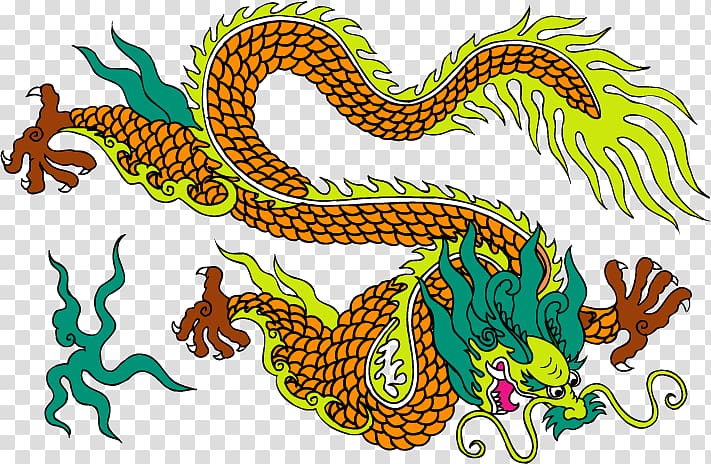 China Chinese dragon Longtaitou Festival, China transparent background PNG clipart