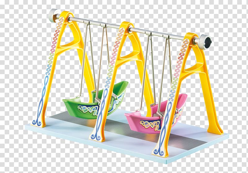 Playmobil Furnished Shopping Mall Playset Swing boat Toy, toy transparent background PNG clipart