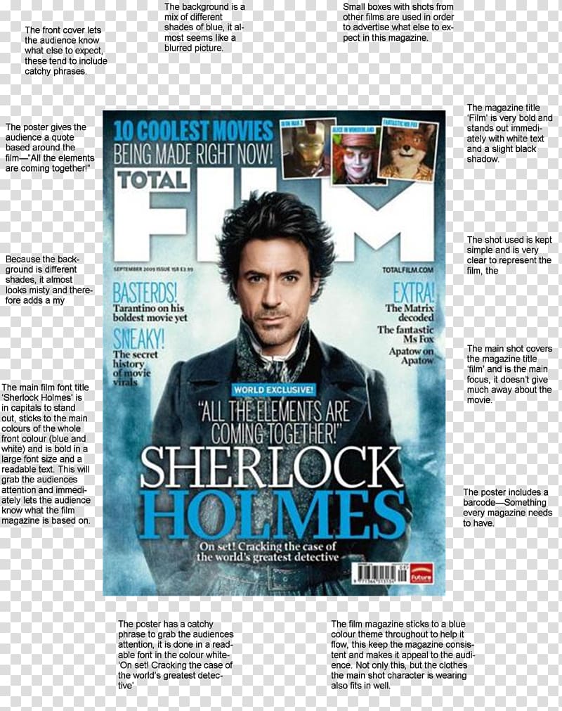 Magazine Sherlock Holmes Film poster, Black Friday Poster transparent background PNG clipart