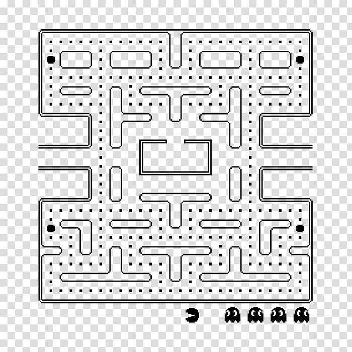 Pac-Man Party Maze Video game Coloring book, Pac Man transparent background PNG clipart