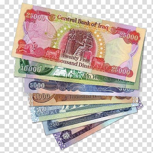 Iraqi dinar Exchange rate Central Bank of Iraq Denomination, bank transparent background PNG clipart