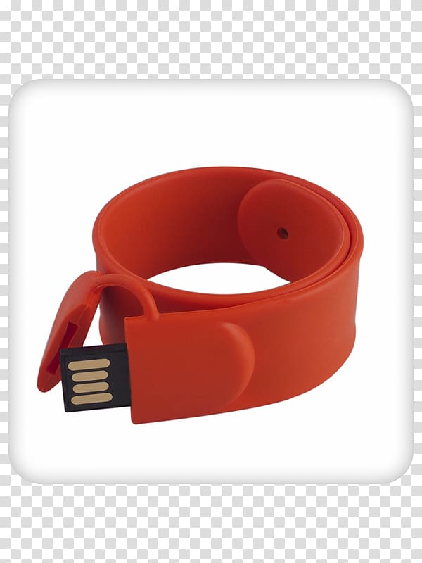 Wristband USB Flash Drives Bracelet Hand, USB transparent background PNG clipart