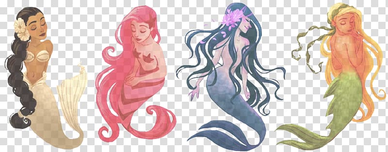 The Little Mermaid Siren Drawing Weeki Wachee, Mermaid transparent background PNG clipart