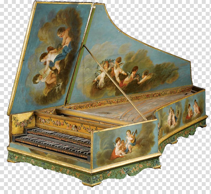 Spinet Harpsichord Musical Instruments Musical keyboard, musical instruments transparent background PNG clipart