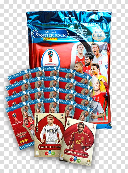 2018 World Cup Adrenalyn XL Collectable Trading Cards Football Russia, Timo Werner transparent background PNG clipart