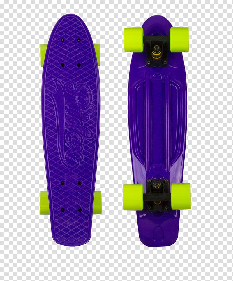 Penny board Skateboarding Longboard Purple, lollipop transparent background PNG clipart