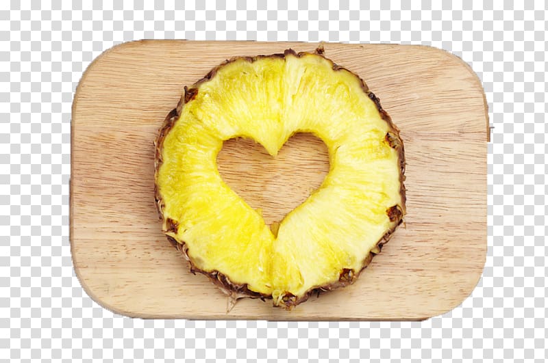 Juice Pineapple Fruit Slice Food, Love pineapple slices material transparent background PNG clipart